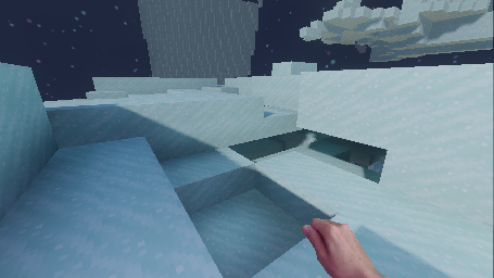 Latest in-game screenshot of the Dungeon Space biome