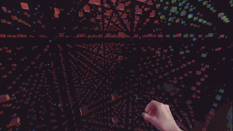 Latest in-game screenshot of the Digital Space biome