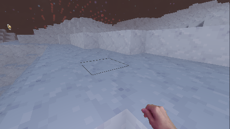 Latest in-game screenshot of the Moon biome