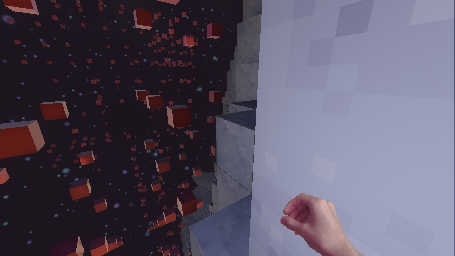 Latest in-game screenshot of the Digital Space biome