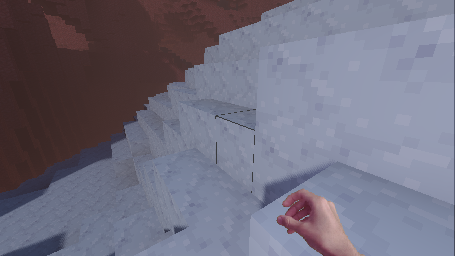 Latest in-game screenshot of the Moon biome