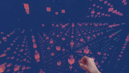 Latest in-game screenshot of the Digital Space biome