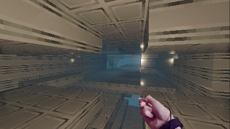 Latest in-game screenshot of the Dungeon 0 biome