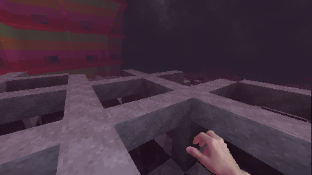 Latest in-game screenshot of the Meat Flower biome