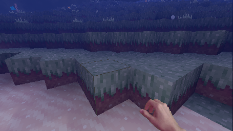 Latest in-game screenshot of the Cplain biome