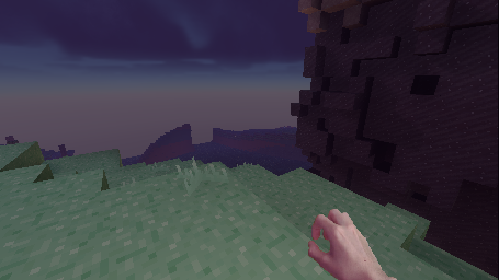 Latest in-game screenshot of the Fruity biome