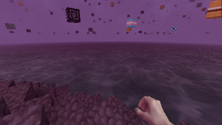 Latest in-game screenshot of the Gallery biome