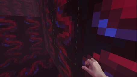 Latest in-game screenshot of the Meat Flower biome