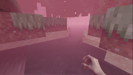 Latest in-game screenshot of the Super Wiggler biome