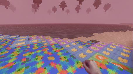 Latest in-game screenshot of the Tree Mirror biome