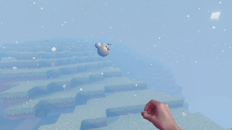 Latest in-game screenshot of the Aether biome