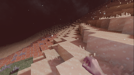 Latest in-game screenshot of the Wnaraka biome